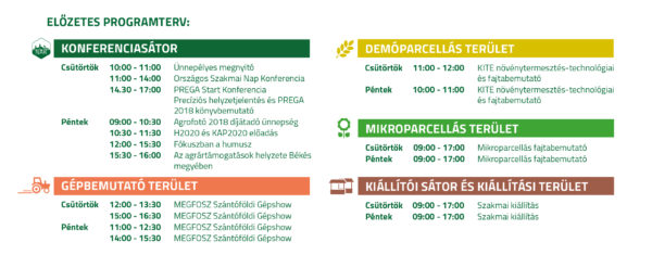 Szántóföldi Napok program