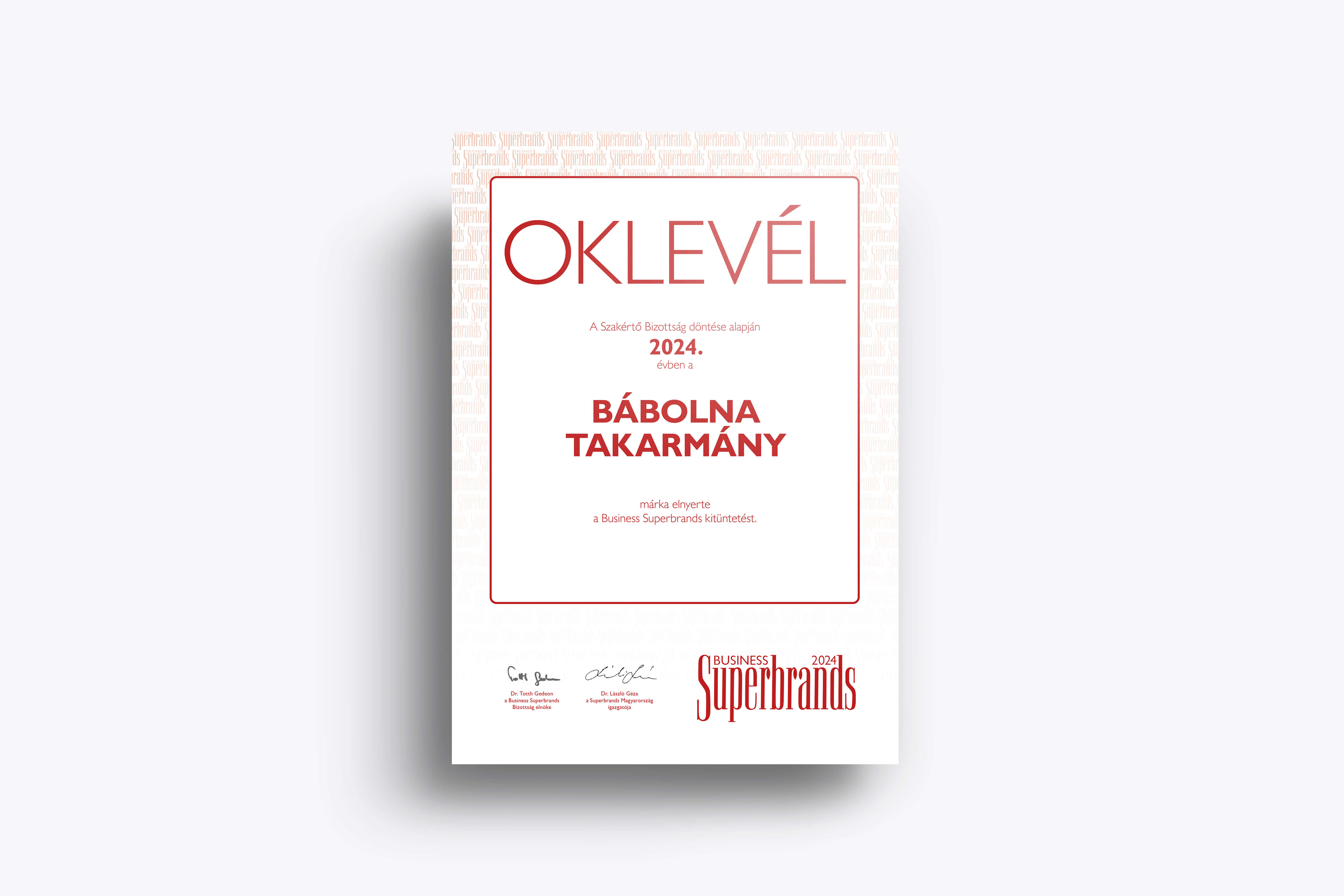 Bábolna Takarmány Superbrands